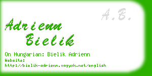 adrienn bielik business card